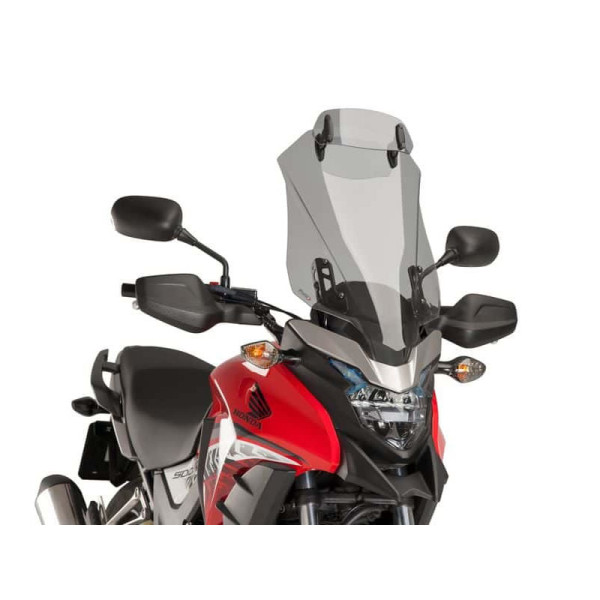 Puig Touring Screen With Extender Light Smoke